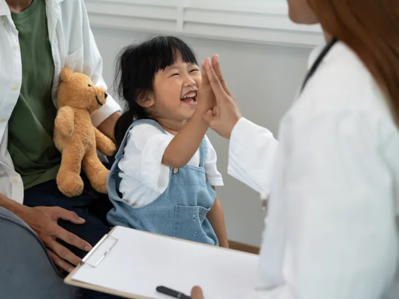 Pediatric health check for children's health and immunisations Belconnen