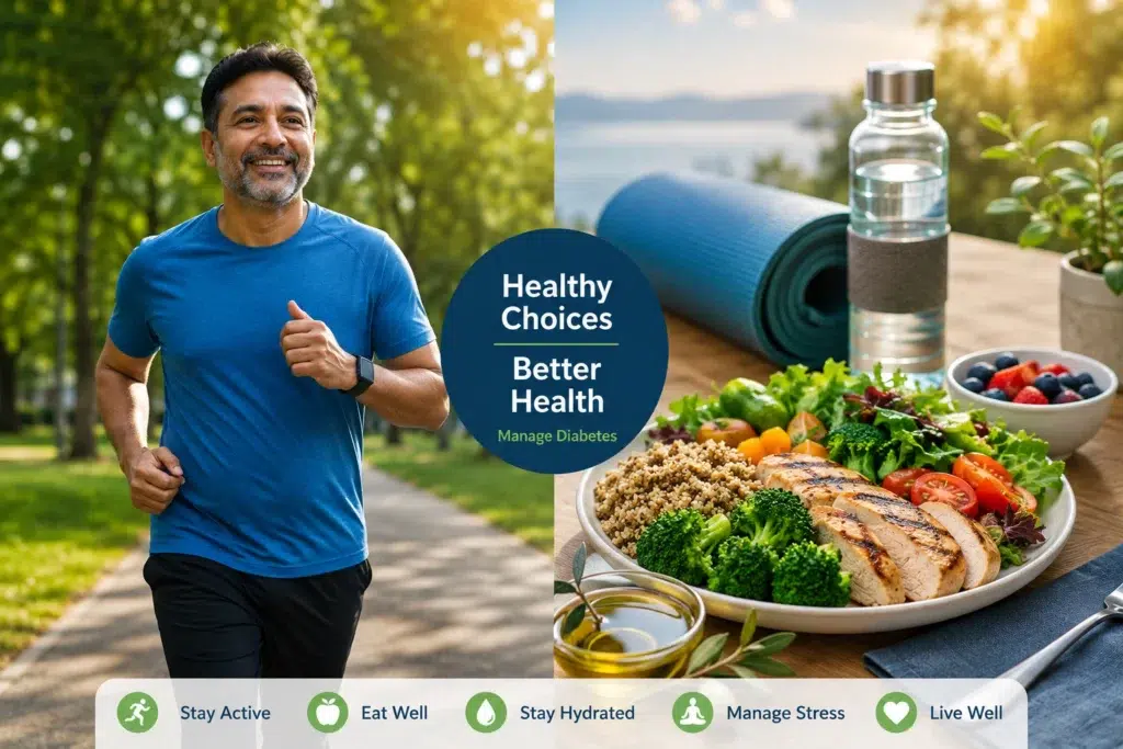 Healthy living for balanced wellness