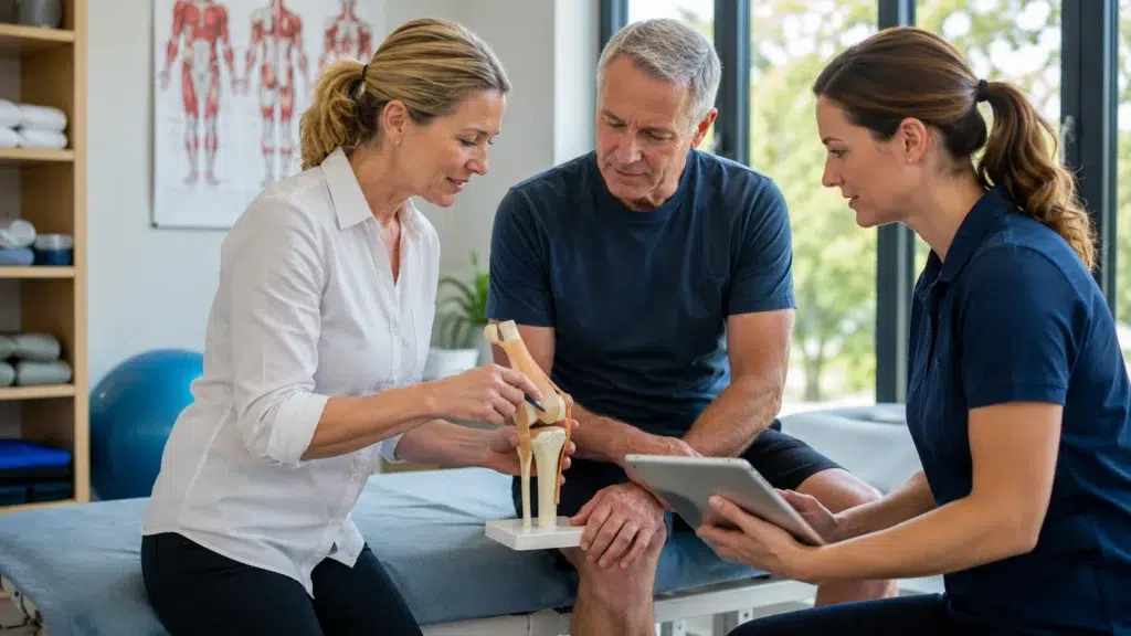 Arthritis Management GP Belconnen-Medical consultation in a therapy room