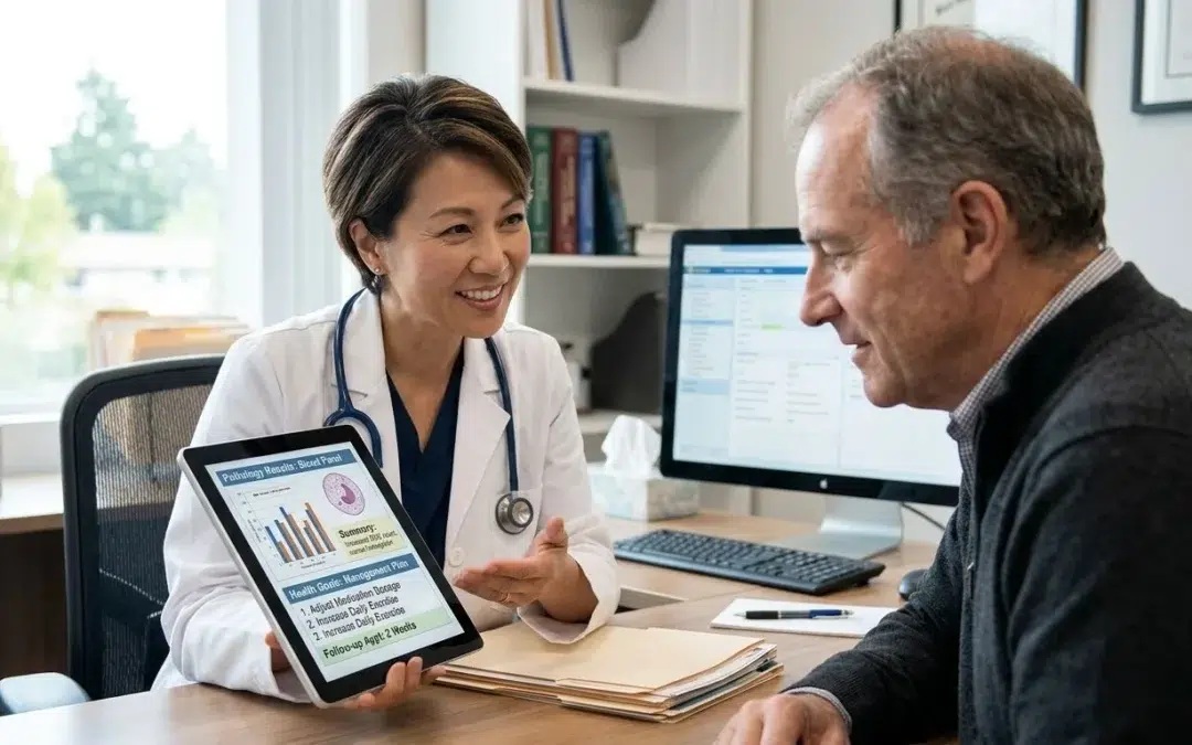 Monitoring chronic health conditions through regular GP appointments