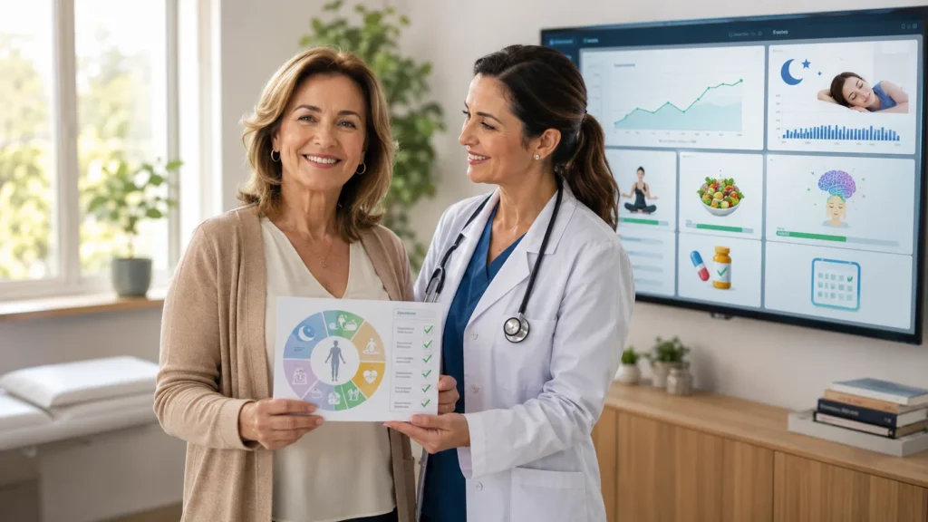 Personalized Menopause Support From Your GP with a complete treatment plan that goes beyond hormone therapy.
