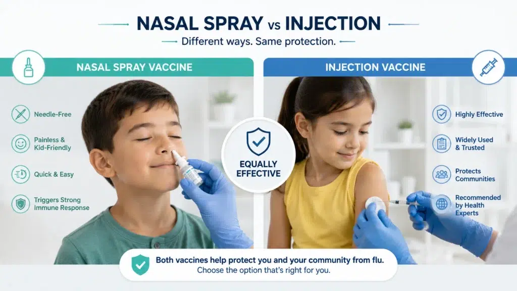 Nasal Flu Vaccine Vs Flu Vaccine