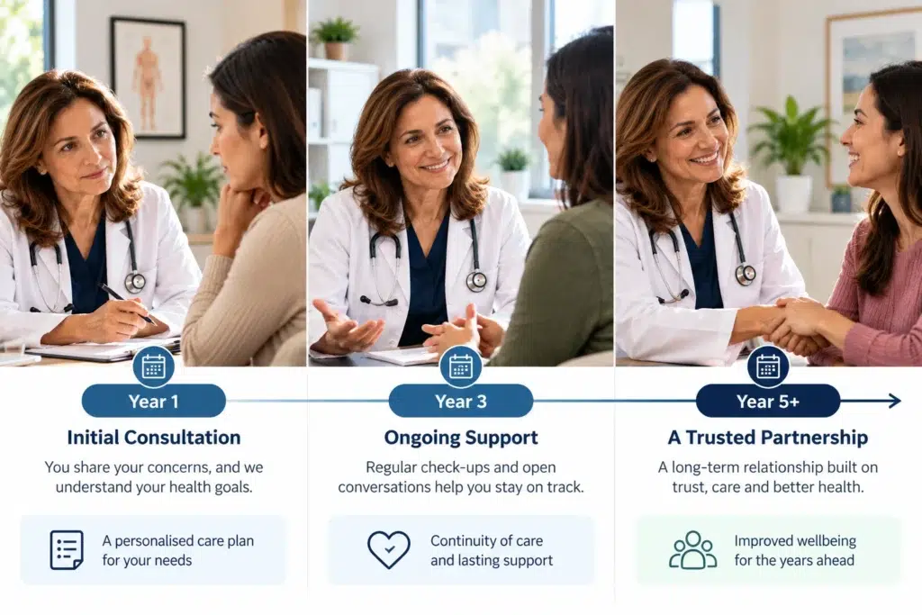 long-term healthcare relationship